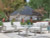 Ashley Moonlight View Gray Outdoor Loveseat and 2 Lounge Chairs with Coffee Table