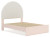 Ashley Wistenpine Blush Full Upholstered Panel Bed with Storage