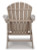 Ashley Sundown Treasure Driftwood Adirondack Chair