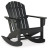 Ashley Sundown Treasure Black 2 Outdoor Chairs with End Table