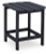 Ashley Sundown Treasure Black 2 Outdoor Chairs with End Table