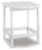 Ashley Sundown Treasure White 2 Outdoor Chairs with End Table P011/827(2)/703