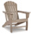 Ashley Sundown Treasure White 2 Outdoor Chairs with End Table P011/827(2)/703