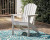 Ashley Sundown Treasure White 2 Outdoor Chairs with End Table P011/827(2)/703