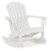 Ashley Sundown Treasure White 2 Outdoor Chairs with End Table P011/827(2)/703