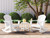 Ashley Sundown Treasure White 2 Outdoor Chairs with End Table P011/827(2)/703