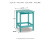Sundown Treasure Turquoise 2 Outdoor Chairs with End Table