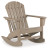 Ashley Sundown Treasure Driftwood 2 Outdoor Chairs with End Table P014/827(2)/703
