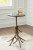Ashley Lemkins Black Antique Gold Finish Accent Table