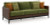 Ashley Horizon Hall Brown Green Outdoor Sofa with Cushion