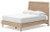 Ashley Cielden Two-tone Queen Panel Bed with Dresser