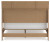 Ashley Cielden Two-tone Queen Panel Bed with Dresser