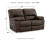 Ashley Leesworth Dark Brown Sofa, Loveseat and Recliner