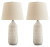 Ashley Willport Off White Table Lamp (Set of 2)