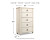 Ashley Willowton Whitewash Twin Panel Headboard with Mirrored Dresser and Chest