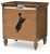 Benchcraft Sturlayne Brown California King Upholstered Panel Bed, Dresser and 2 Nightstands