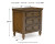 Benchcraft Sturlayne Brown California King Upholstered Panel Bed, Dresser and 2 Nightstands