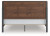 Ashley Hollinaze Walnut Brown King Panel Bed