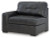 Ashley Brindley Pier Fog 3-Piece Sectional with Ottoman