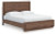 Ashley Hollinaze Walnut Brown California King Panel Bed
