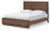 Ashley Hollinaze Walnut Brown California King Panel Bed