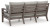 Ashley Hillside Barn Gray Brown Outdoor Sofa and 2 Chairs with Coffee Table