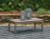 Ashley Hillside Barn Gray Brown Outdoor Sofa and 2 Chairs with Coffee Table