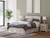 Ashley Lawroy Light Natural Queen Panel Storage Bed, Dresser, Mirror, Chest and Nightstand