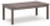 Ashley Hillside Barn Gray Brown Outdoor Loveseat and 2 Chairs with Coffee Table