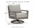 Ashley Hillside Barn Gray Brown Outdoor Loveseat and 2 Chairs with Coffee Table