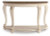 Ashley Realyn White Brown Sofa Table