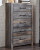 Ashley Drystan Multi King Bookcase Bed with 4 Storage Drawers with Mirrored Dresser and Chest