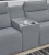 Ashley Modmax II Salt and Pepper 6-Piece Power Reclining Sectional with Chaise and Console
