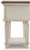 Ashley Realyn Chipped White Nightstand