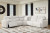 Ashley Modmax II Salt and Pepper 5-Piece Power Reclining Sectional