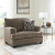Ashley Stonemeade Taupe Sofa Chaise, Chair, and Ottoman