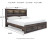 Ashley Drystan Multi King Bookcase Storage Bed