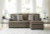 Ashley Stonemeade Taupe Sofa Chaise