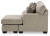 Ashley Stonemeade Nutmeg Sofa Chaise