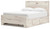 Ashley Lawroy Light Natural Queen Panel Bed with Storage, Dresser, Mirror, Chest and 2 Nightstands B100/13/B2310/54/57/60(2)/31/36/46/92(2)