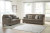 Ashley Stonemeade Taupe Sofa and Loveseat