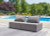 Ashley Bree Zee Brown 2-Piece Outdoor Sectional