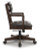 Ashley Breckington Dark Brown Home Office Desk with Chair