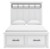 Benchcraft Ashbryn White Natural Queen Panel Storage Bed and Dresser