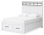 Benchcraft Ashbryn White Natural Queen Panel Storage Bed