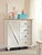 Ashley Willowton Whitewash Dressing Chest