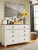 Ashley Willowton Whitewash Dresser