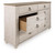 Ashley Willowton Whitewash Dresser