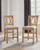 Ashley Havonplane Brown Counter Height Dining Table and 8 Barstools