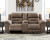 Ashley Stoneland Chocolate Reclining Sofa, Loveseat and Recliner